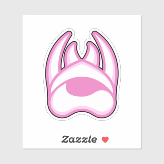 Sticker Winster White Claws (Feuille)