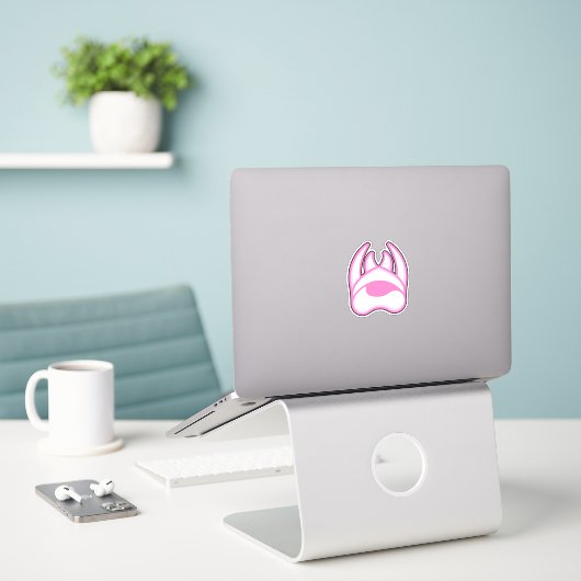 Sticker Winster White Claws (Ordinateur portable sur le bureau)