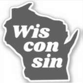 Sticker Wisconsin (Devant)