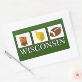 Sticker Wisconsin au fromage à bière (Enveloppe)