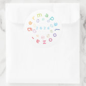 Sticker - Wit - 7,62 cm - Germapalooza 2026 (Tas)