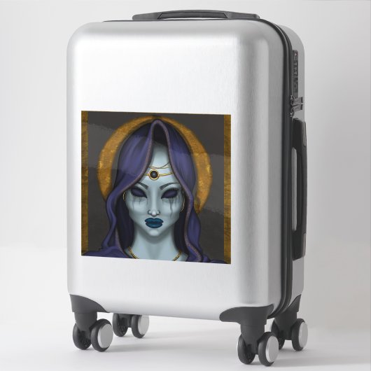 Sticker witch (Sur valise)