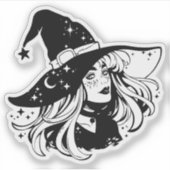 Sticker "Witch" (Devant)