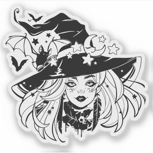 Sticker - "Witch" (Devant)