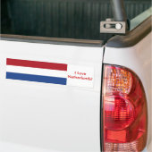 Sticker with Flag of Netherlands (Sur camion)