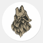 Sticker Wolf du chasseur (Devant)
