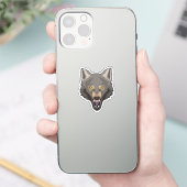 Sticker Wolf en colère (Téléphone)