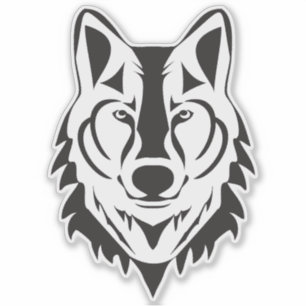 Sticker Wolf Vinyl