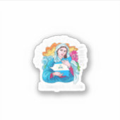 Sticker Womens Quien Causa Tanta Alegria Inmaculada Concep (Devant)