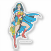 Sticker Wonder Woman Cape (Devant)