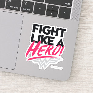 Sticker Wonder Woman - Combattre Comme Un Héros