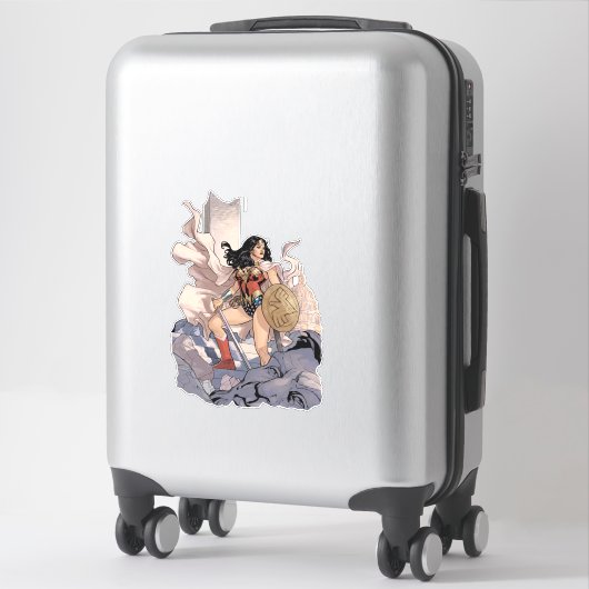 Sticker Wonder Woman Couverture comique #13 (Sur valise)