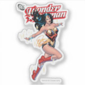 Sticker Wonder Woman Couverture de bande dessinée (Devant)
