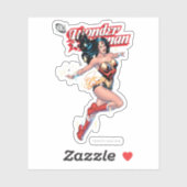 Sticker Wonder Woman Couverture de bande dessinée (Feuille)