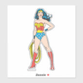Sticker Wonder Woman debout (Feuille)
