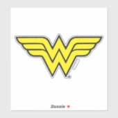 Sticker Wonder Woman | Logo classique (Feuille)