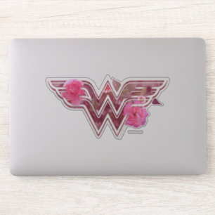 Sticker Wonder Woman Pink Camellia Flowo