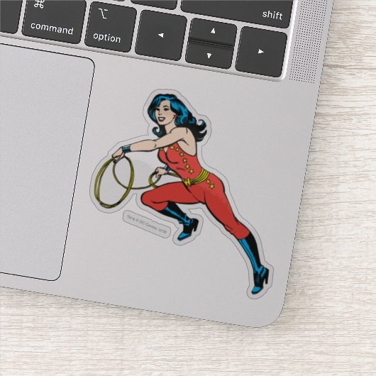 Sticker Wonder Woman Red Outfit (Détail)