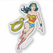 Sticker Wonder Woman Run (Devant)