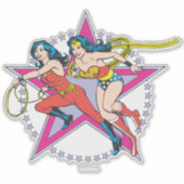 Sticker Wonder Woman Star Arrière - plan (Devant)