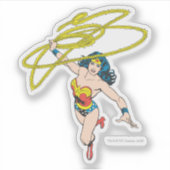 Sticker Wonder Woman tient Lasso (Devant)