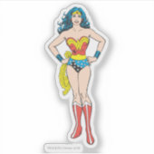 Sticker Wonder Woman tient sur les hanches (Devant)