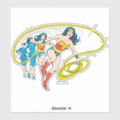 Sticker Wonder Woman Transform (Feuille)