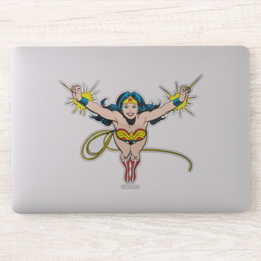Sticker Wonder Woman va de l'avant (Ordinateur)
