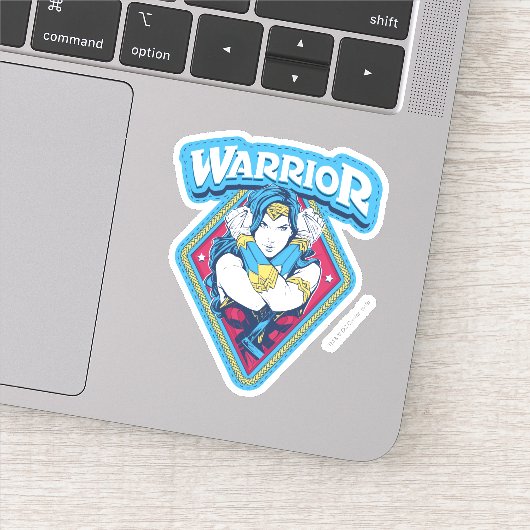 Sticker Wonder Woman Warrior Graphic (Détail)