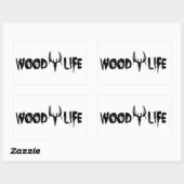Sticker Wood Life (Feuille)