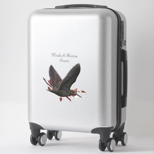 Sticker Woodcock (Sur valise)