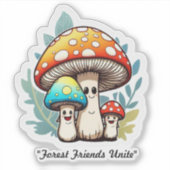 Sticker "Woodland Whimsy Art" (Devant)