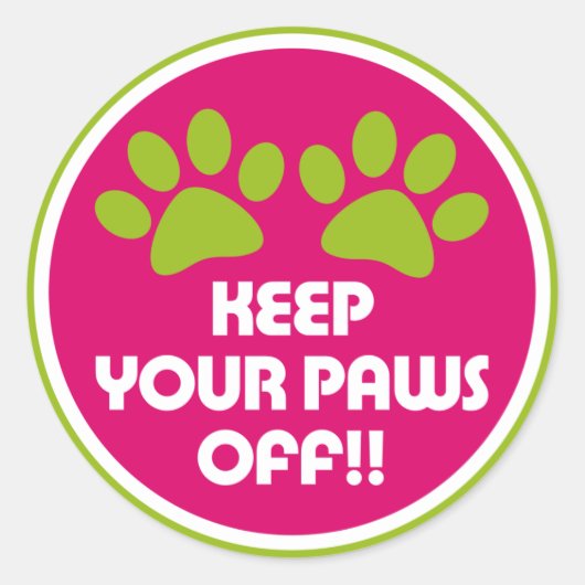 Sticker Woof (Devant)