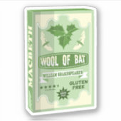 STICKER WOOL OF BAT MACBETH WITCHES (Devant)