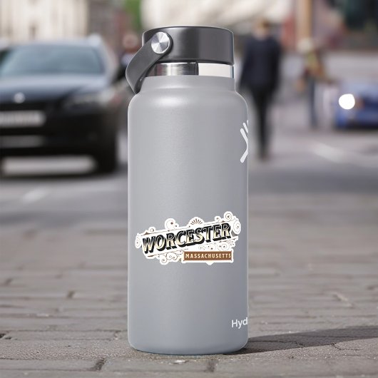 Sticker Worcester, Massachusetts