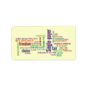 Sticker Word Cloud (Devant)