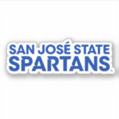 Sticker Wordmark de San Jose State Spartans (Devant)