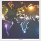 Sticker World Travel World (Feuille)