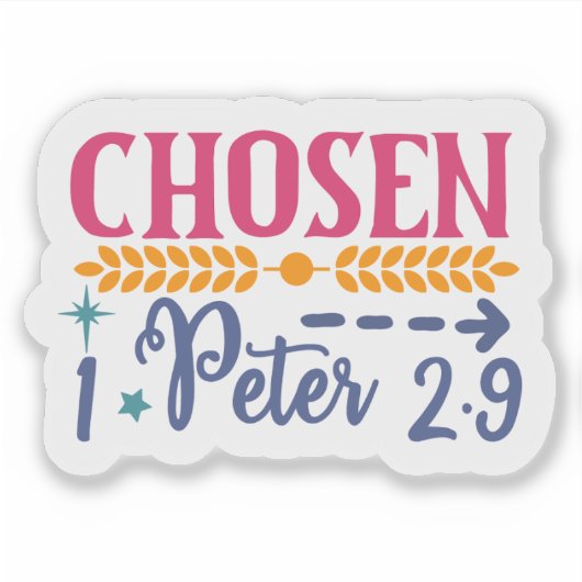 Sticker Written in a Stylized Way (Devant)