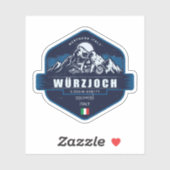 Sticker Würzjoch – Hidden Gem of the Dolomites , italy (Feuille)
