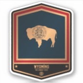 Sticker Wyoming (Devant)