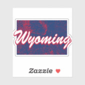 Sticker Wyoming (Feuille)