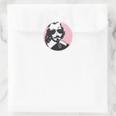 Sticker x20 Samuel Champlain Hipster bril (Tas)