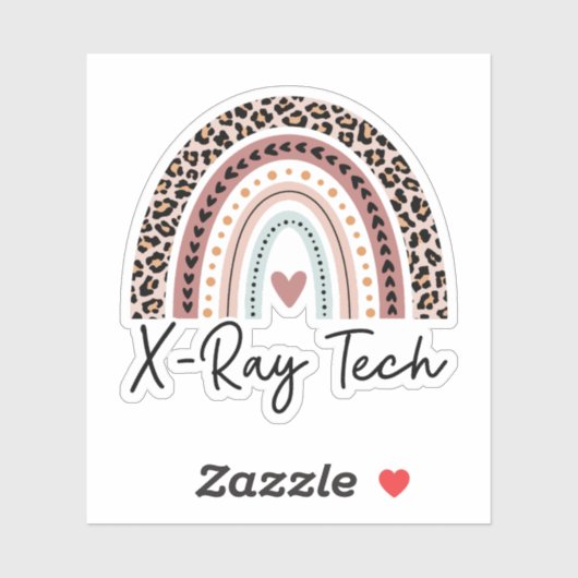 Sticker Xray Tech, Technologue en radiologie, Xray Tech Gr (Feuille)