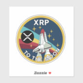 STICKER XRP-VERS LA LUNE (Feuille)