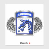 STICKER XVIII AIRBORNE CORPS (Feuille)