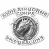 STICKER XVIII AIRBORNE CORPS (Devant)