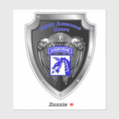 STICKER XVIII AIRBORNE CORPS (Feuille)