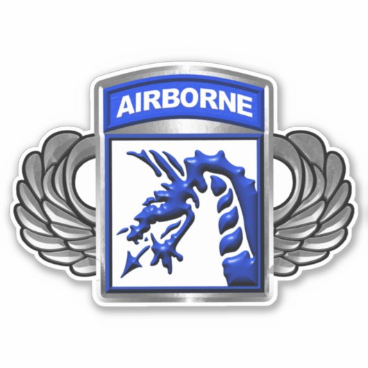 STICKER XVIII AIRBORNE CORPS (Devant)