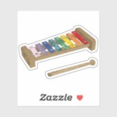 Sticker Xylophone (Feuille)